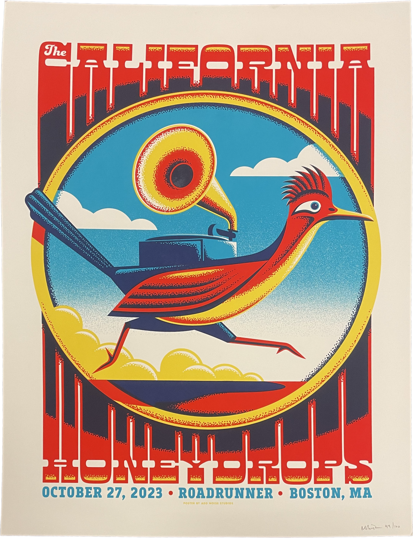 BOSTON, MA 10/27/2023 Tour Poster