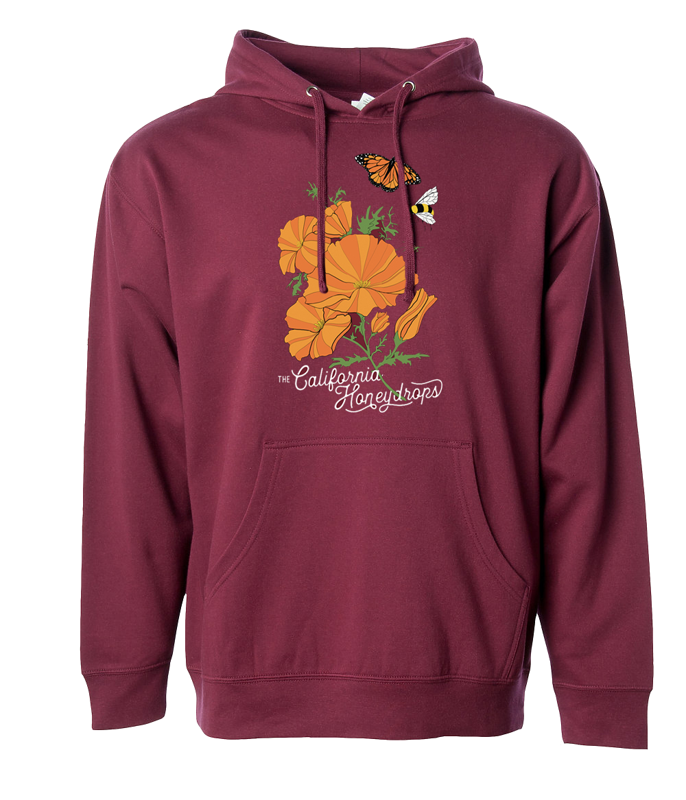 Meadow Pullover Hoodie (Maroon)
