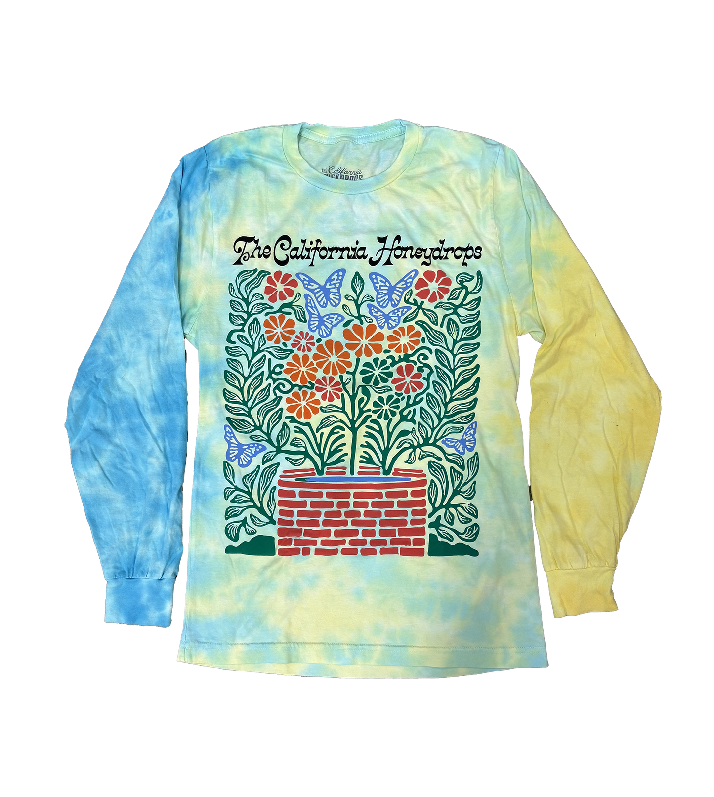 Flower Pot Tie Dye Long Sleeve