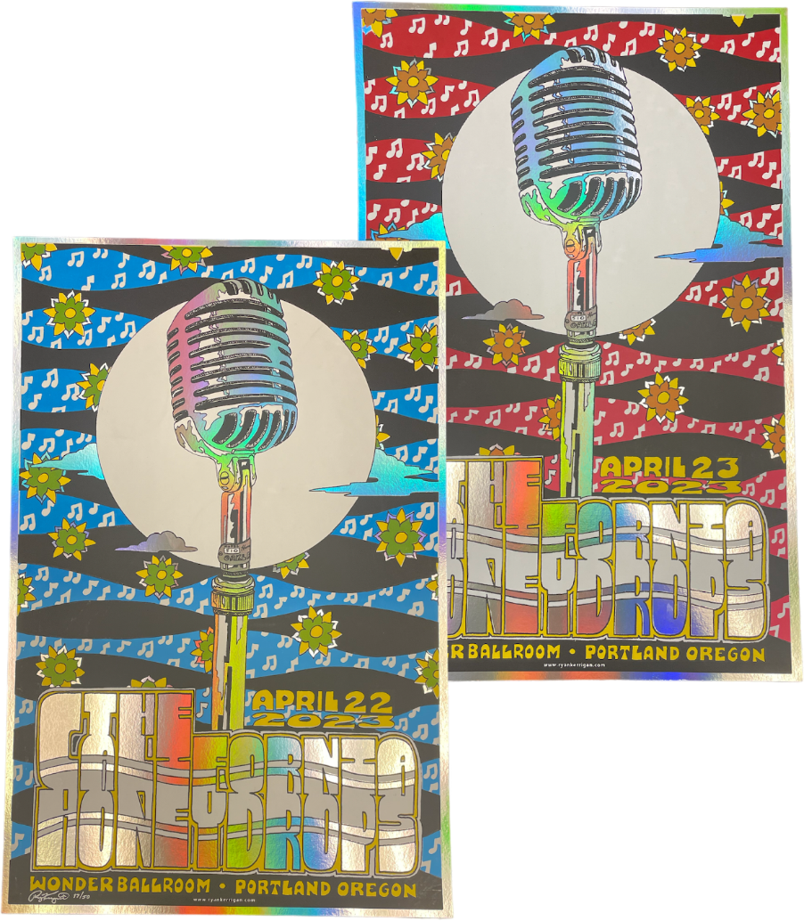 Wonder Ballroom Foil Poster (2 Colors Options)