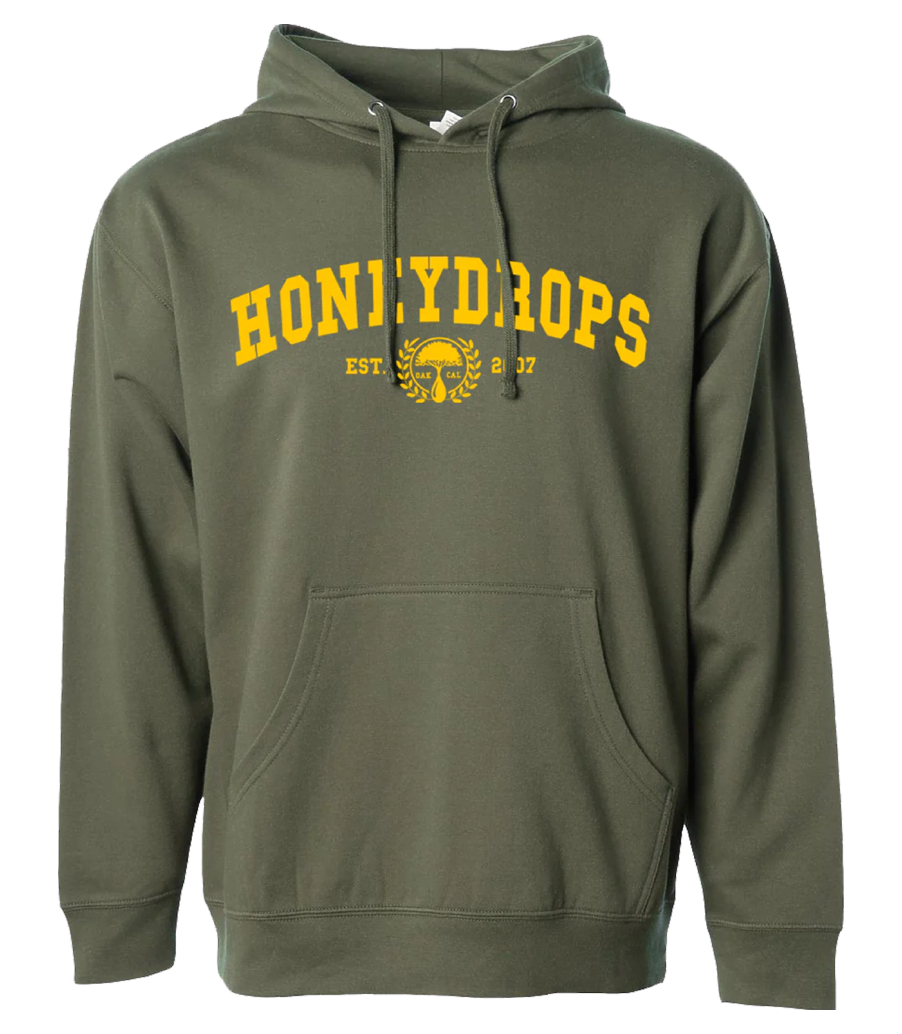 College Pullover Hoodie (Green)
