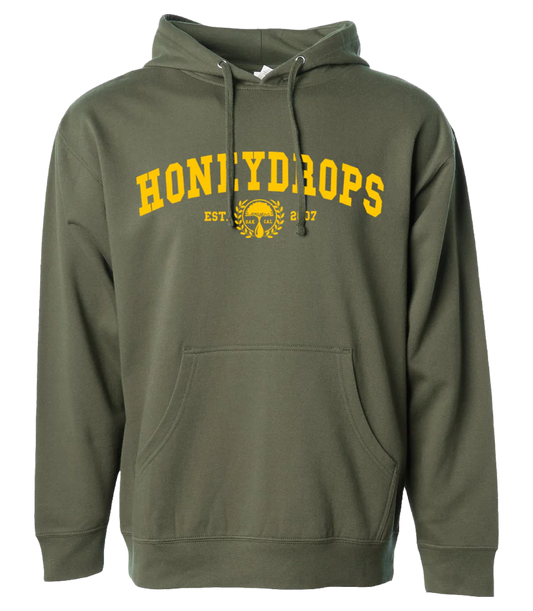 College Pullover Hoodie (Green)