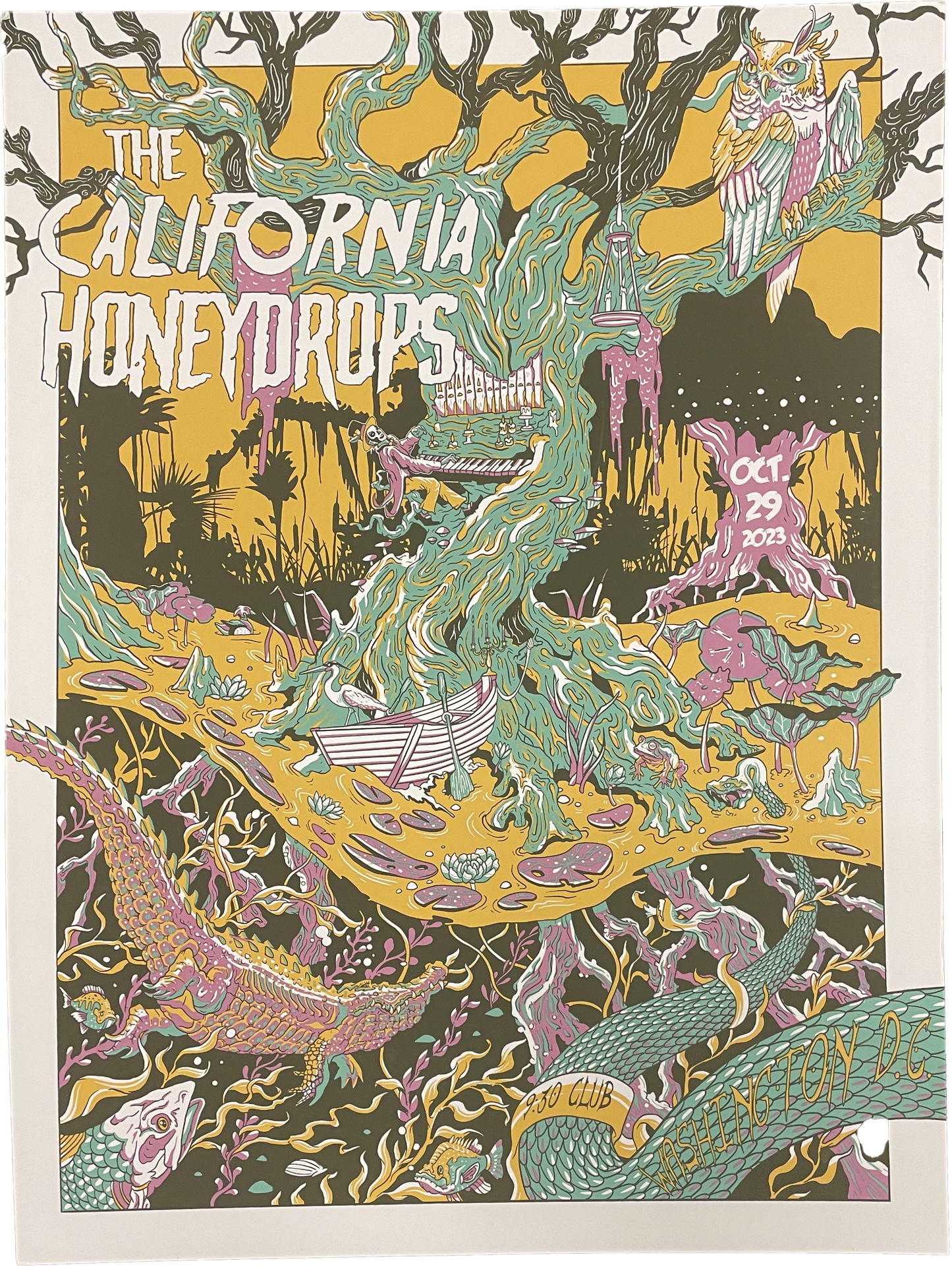 Washington DC 10/29/2023 Tour Poster