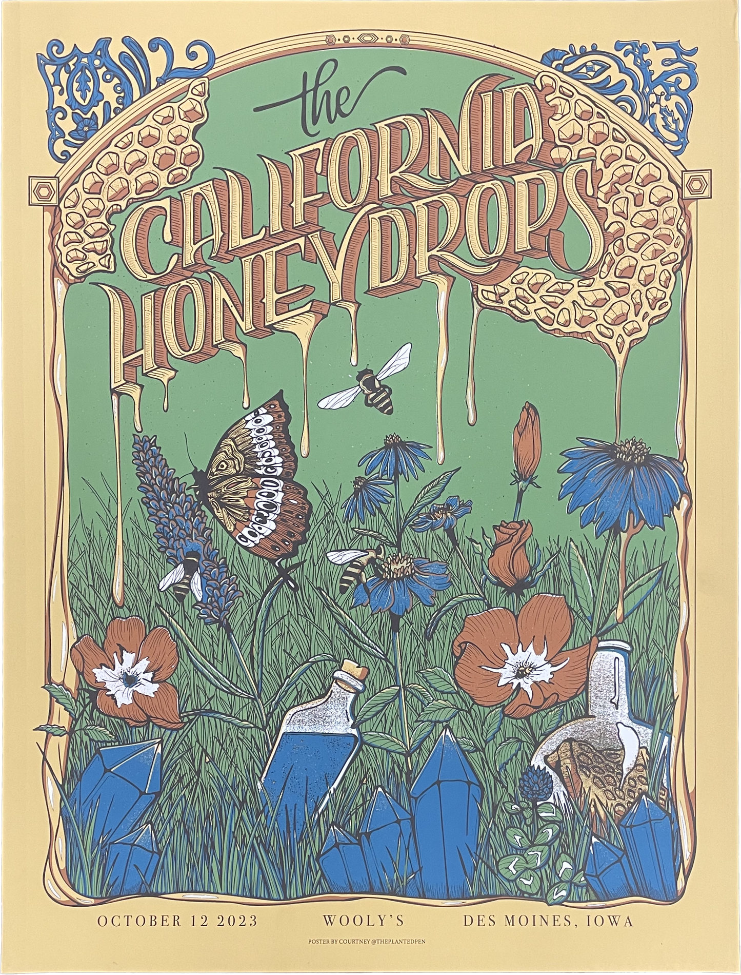 Des Moines, IA 10/12/2023 Tour Poster