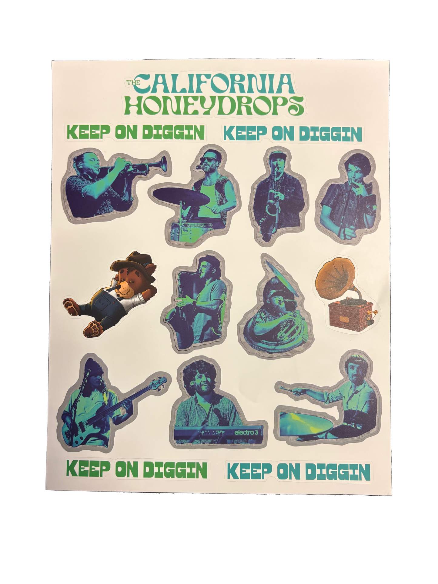 Keep On Diggin Sticker Sheet