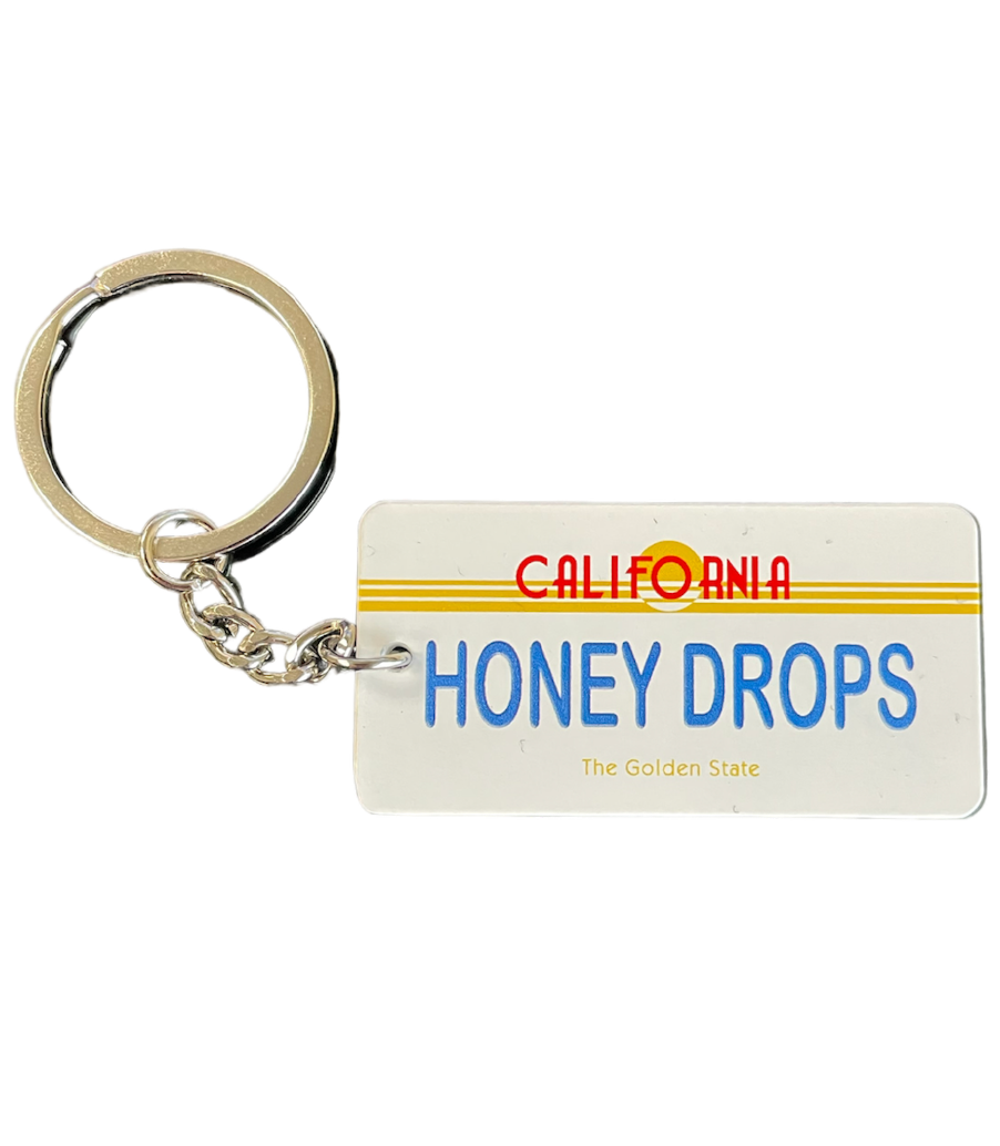 California Plate Keychain