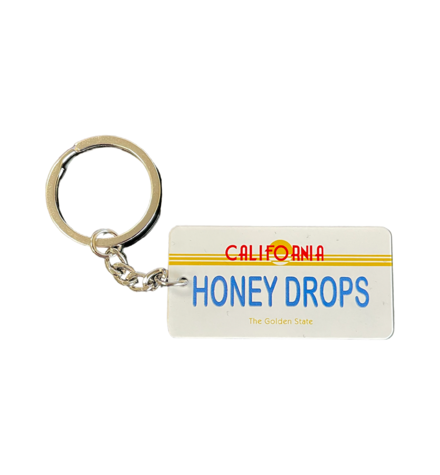 California Plate Keychain