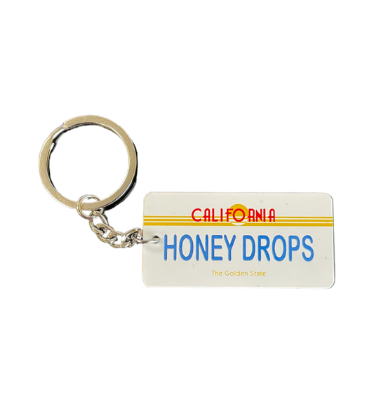 California Plate Keychain