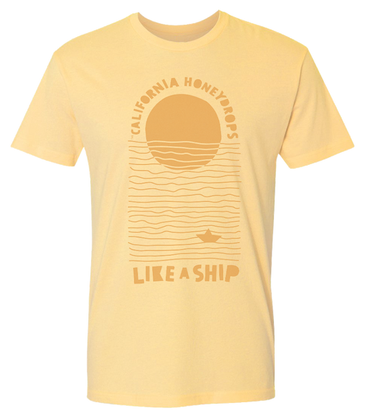 Like A Ship Tee (Yellow)