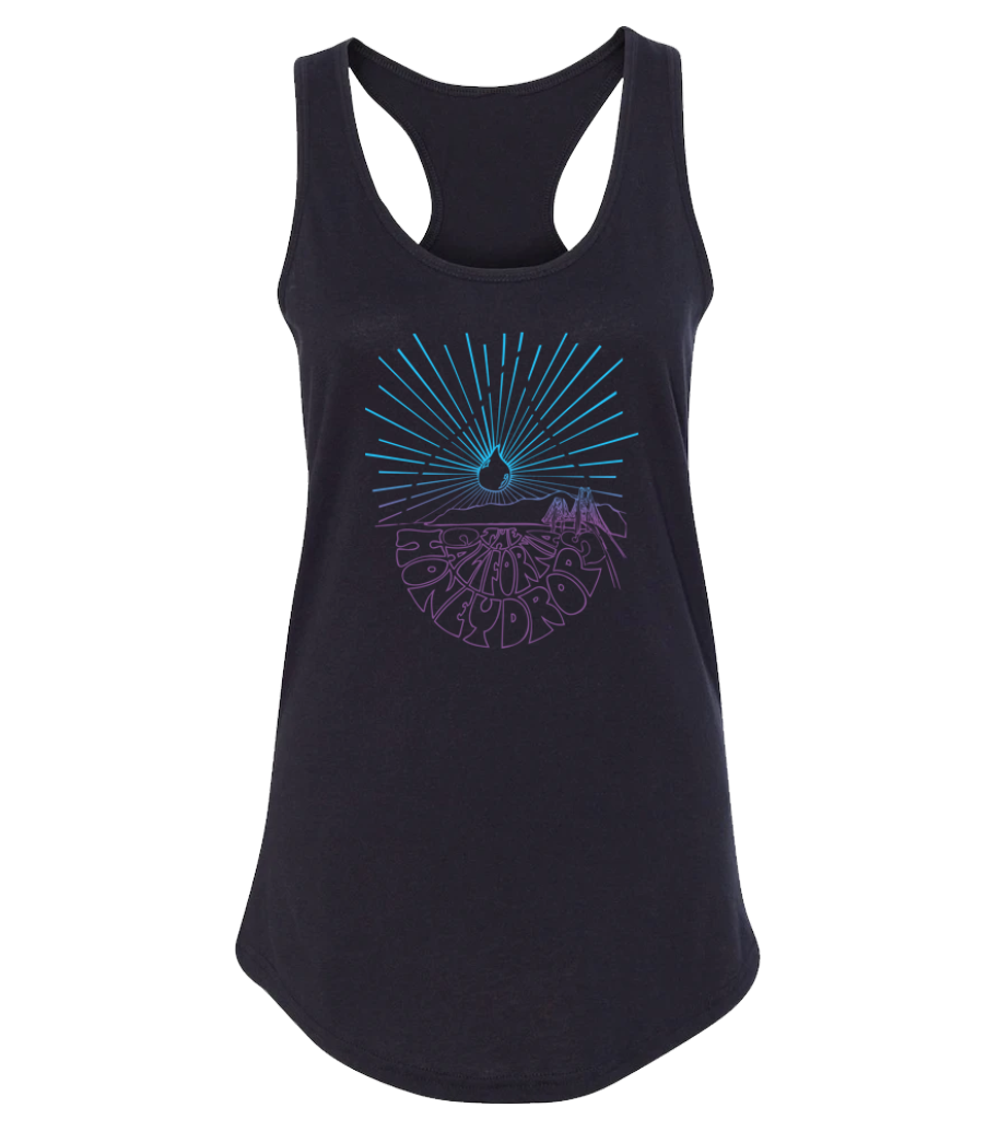 Women's Lines Tank - Black