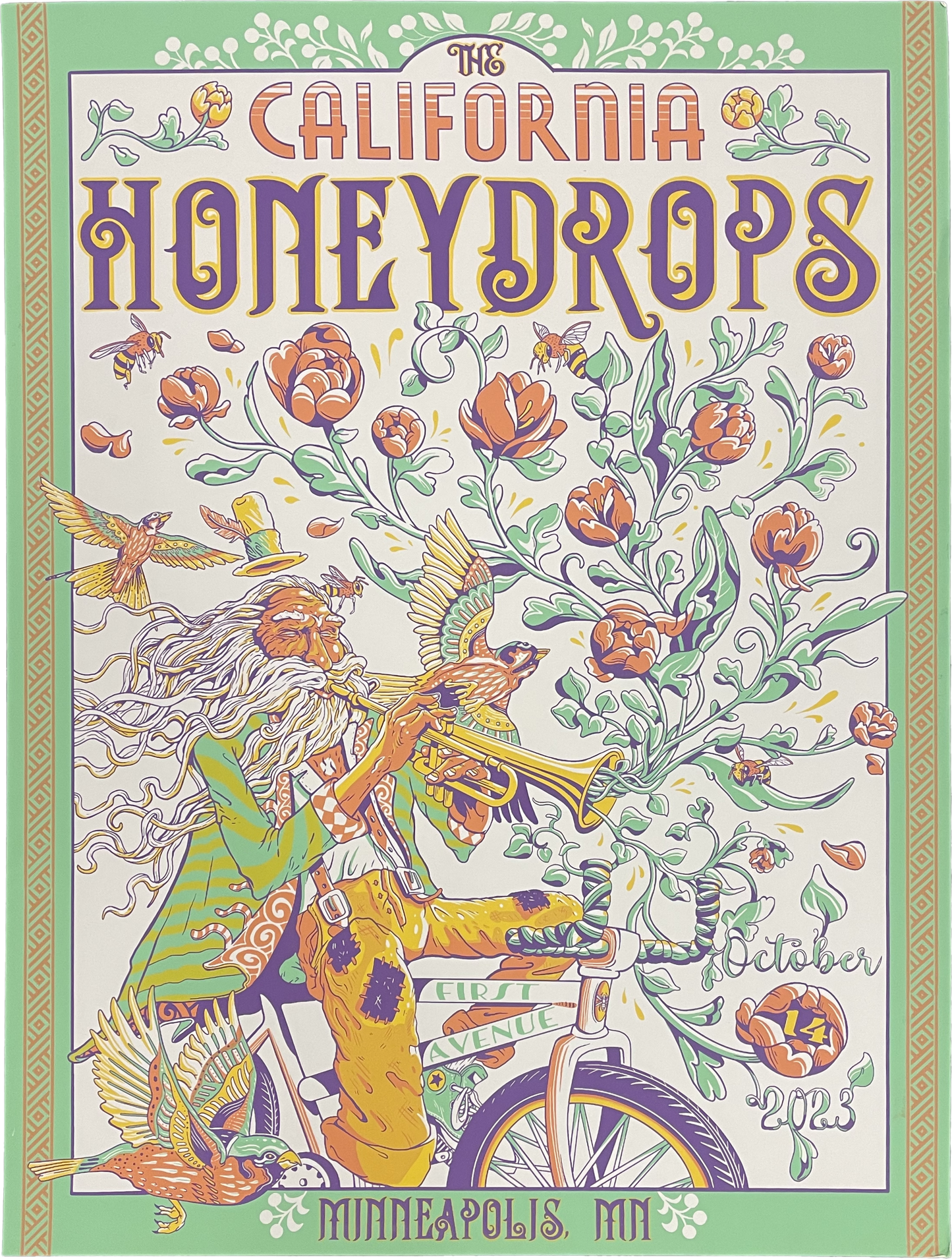 Minneapolis, MN 10/14/2023 Tour Poster