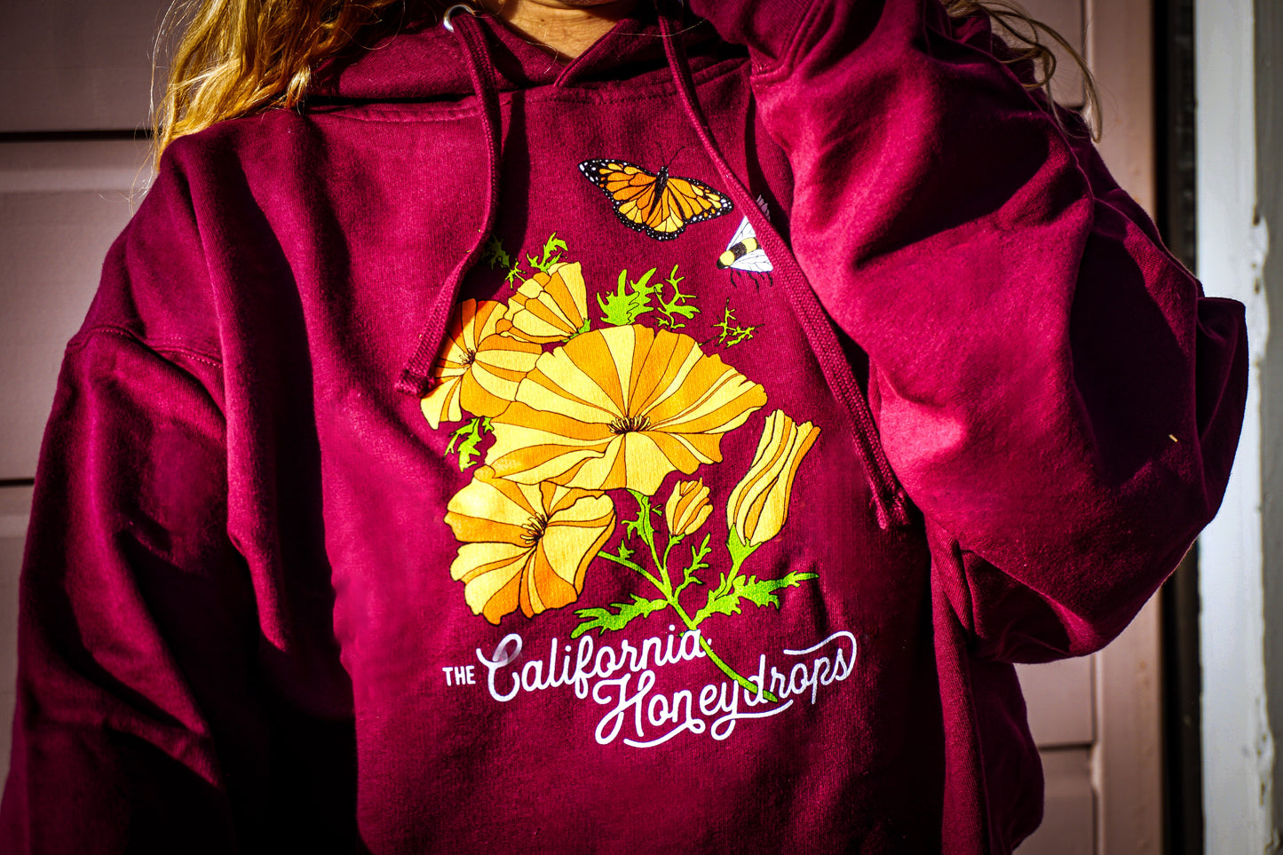 Meadow Pullover Hoodie (Maroon)