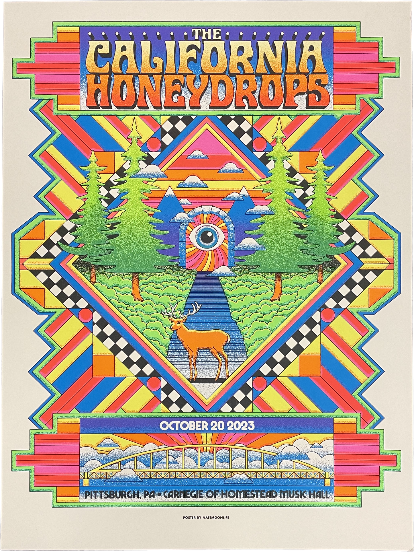 Pittsburg, PA 10/20/2023 Tour Poster