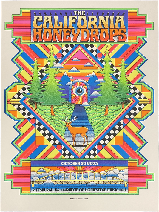 Pittsburg, PA 10/20/2023 Tour Poster