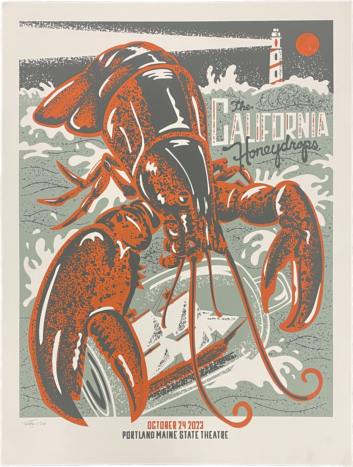 Portland, ME 10/24/2023 Tour Poster