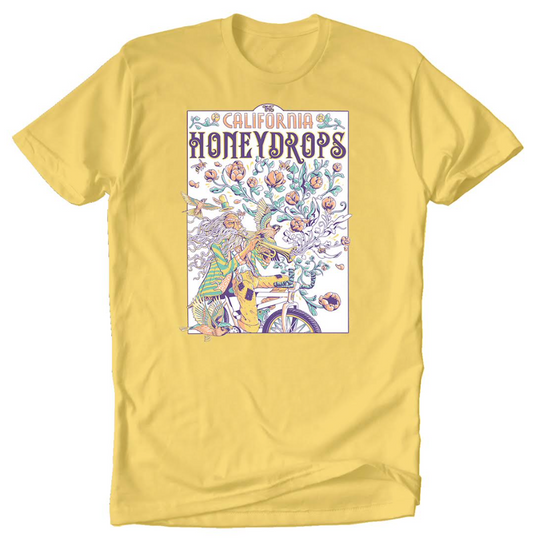 Bike Flower Tee (Yellow)