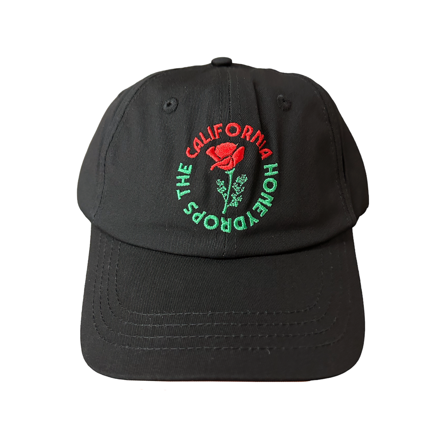 Poppy Dad Hat (Black)