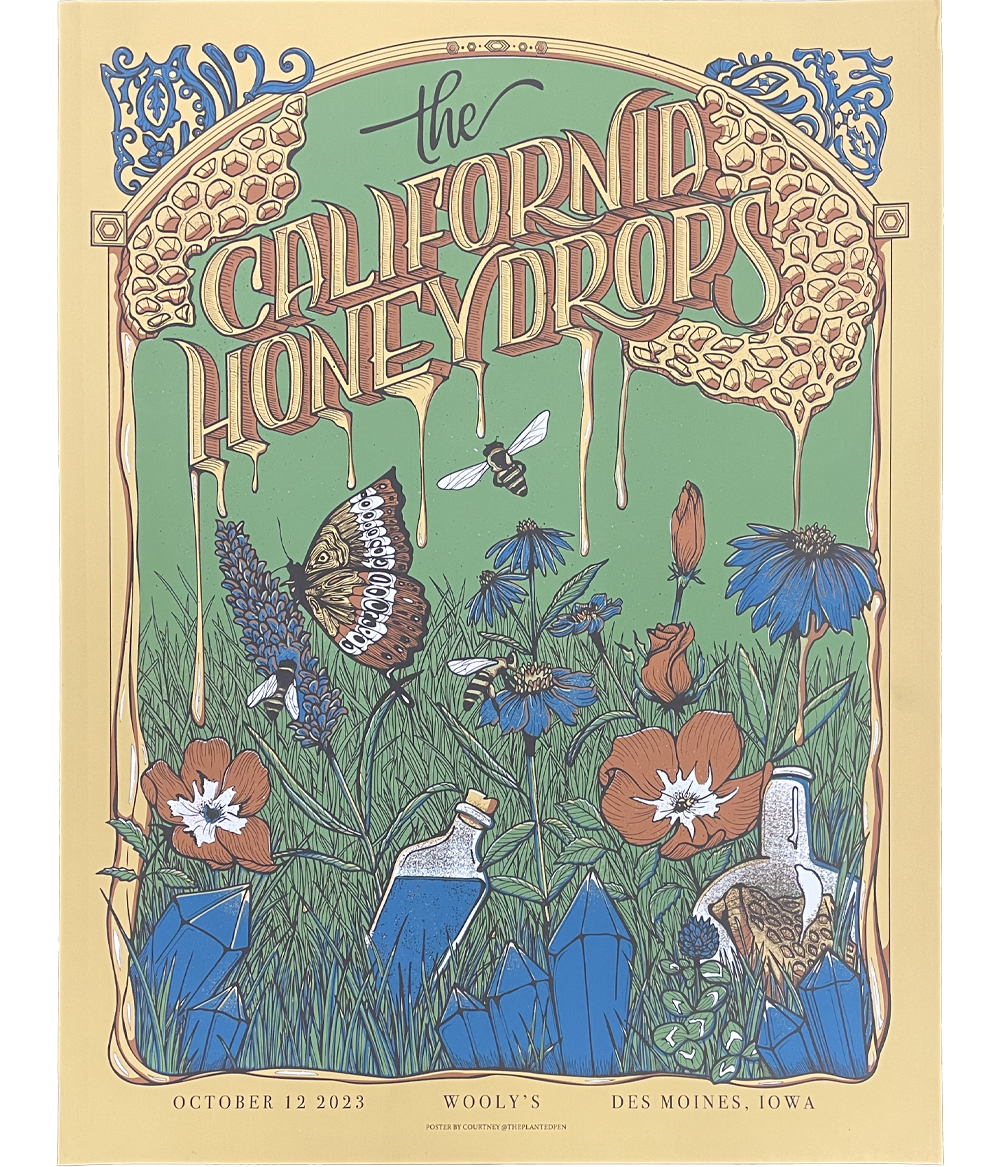 Des Moines, IA 10/12/2023 Tour Poster