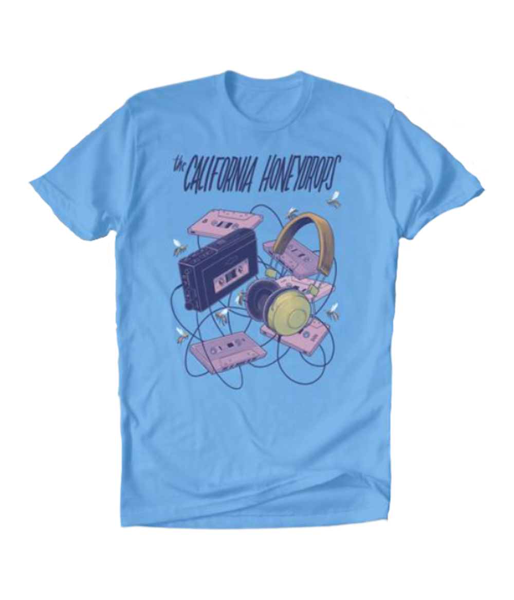 Cassette Tee (Light Blue)