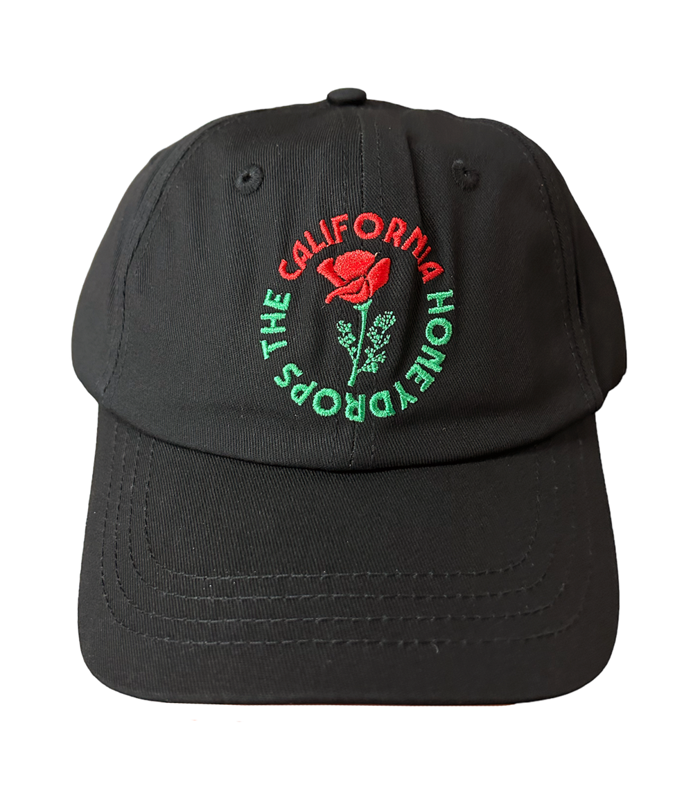 Poppy Dad Hat (Black)