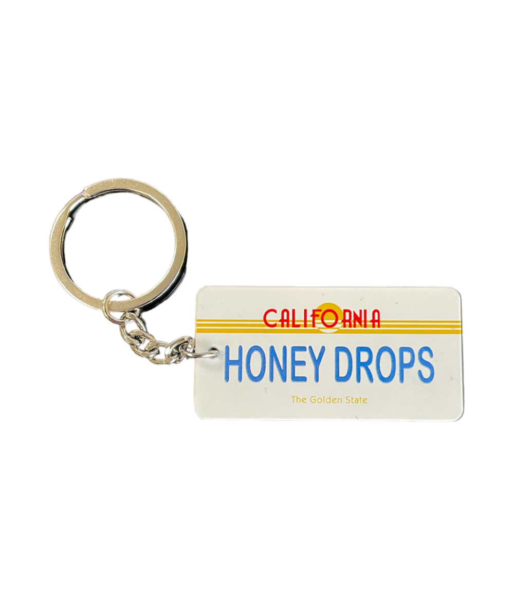 California Plate Keychain