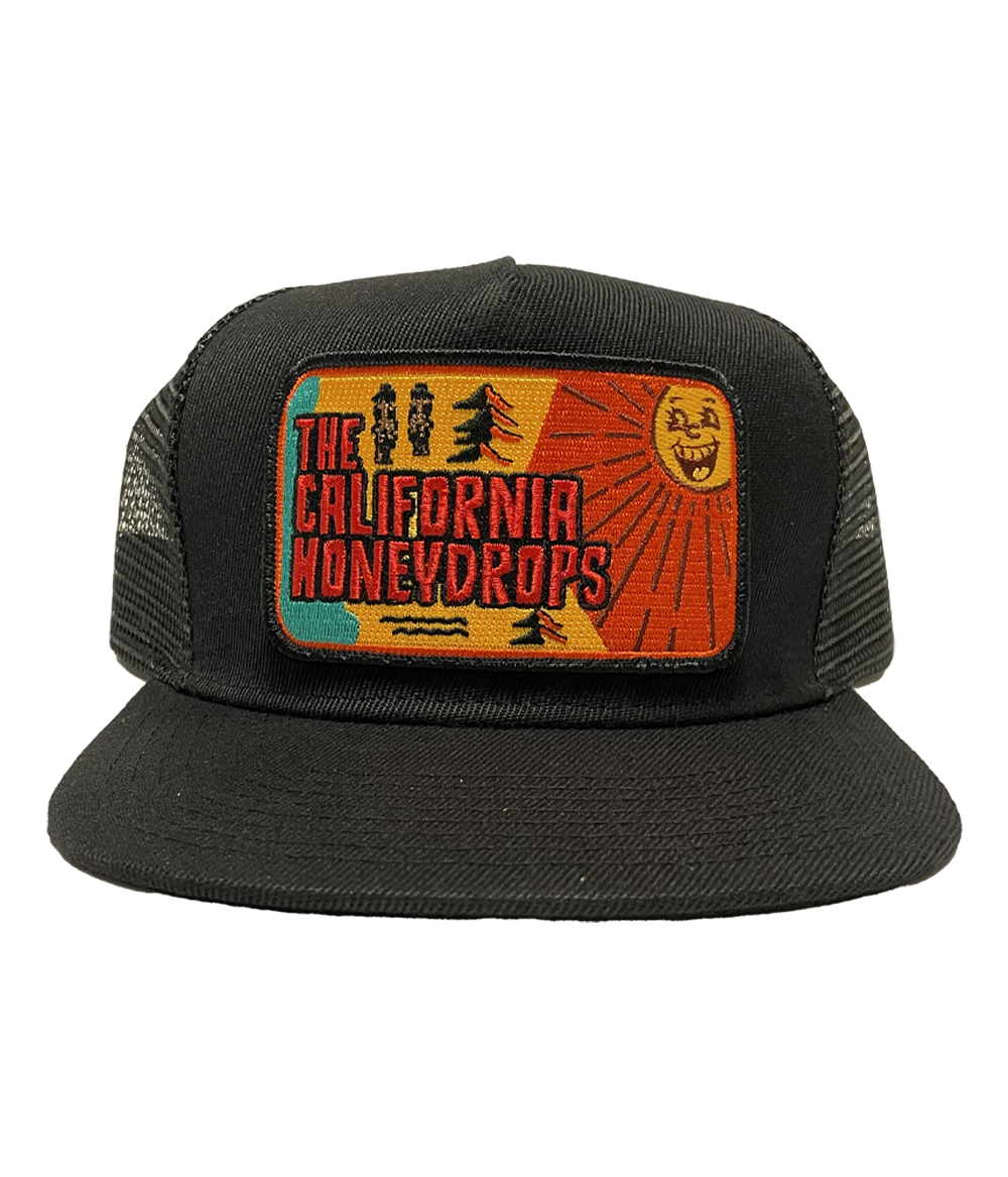 Sunrise Patch Trucker (Black)