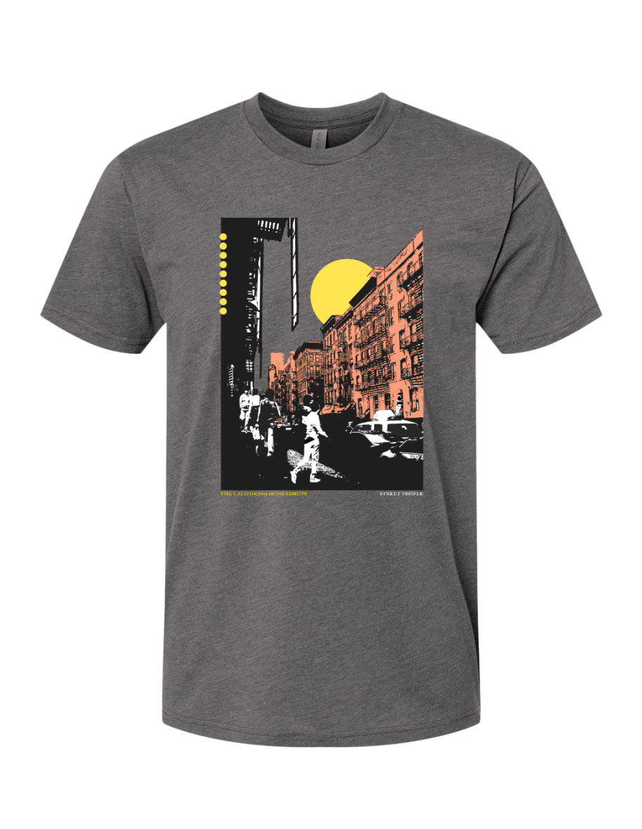 Street People Tee (Heather Dark Gray)