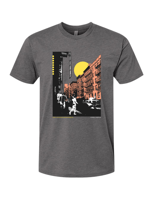 Street People Tee (Heather Dark Gray)