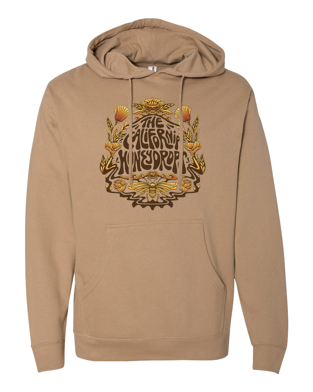 Golden Bee Pullover Hoodie (Sandstone)