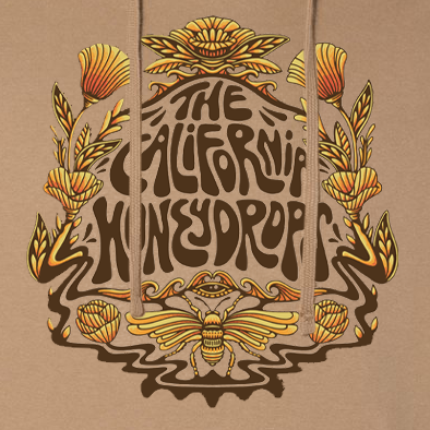 Golden Bee Pullover Hoodie (Sandstone)