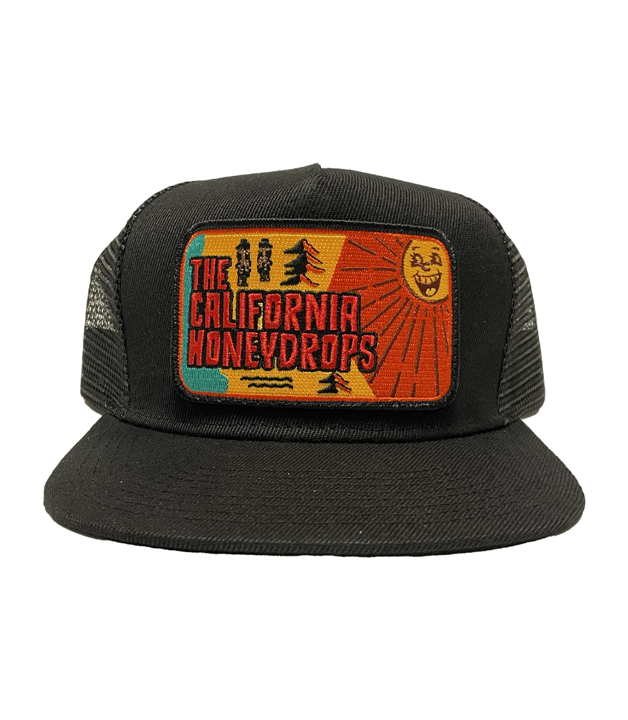 Sunrise Patch Trucker (Black)