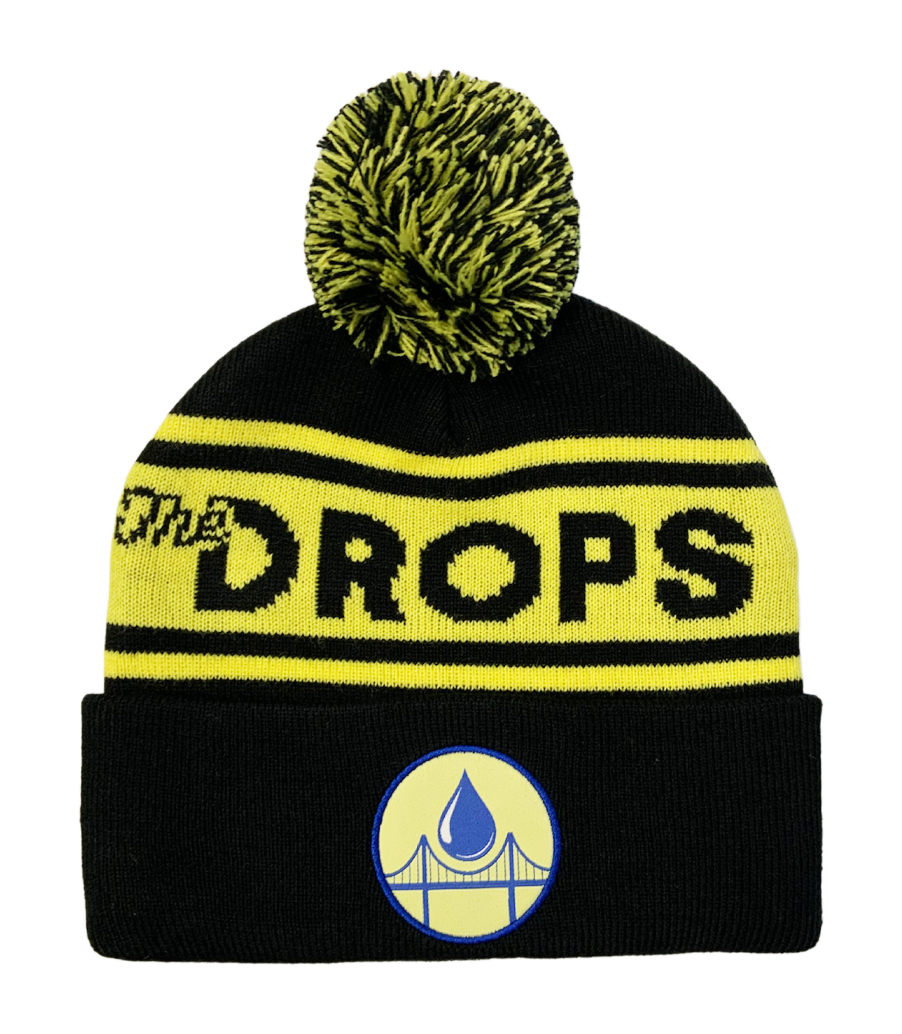 Golden State Beanie (Black & Yellow)