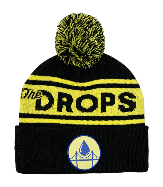Golden State Beanie (Black & Yellow)