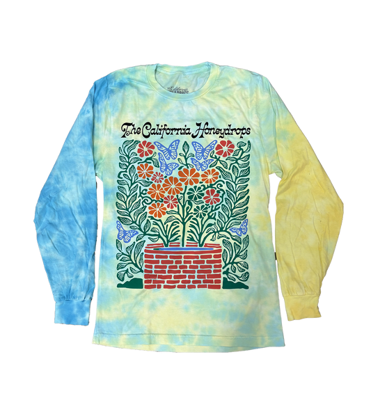 Flower Pot Tie Dye Long Sleeve