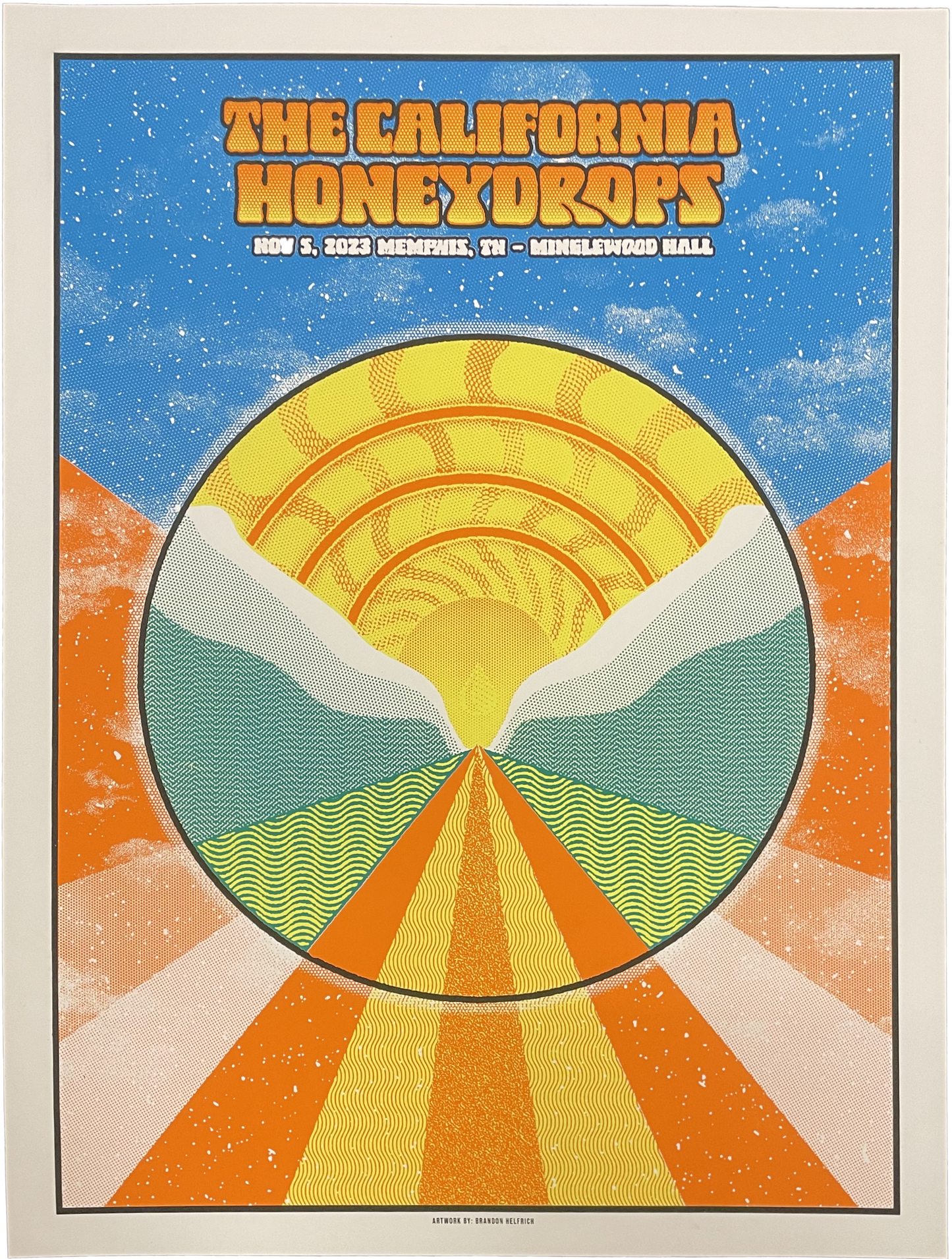 Memphis, TN 11/05/2023 Tour Poster