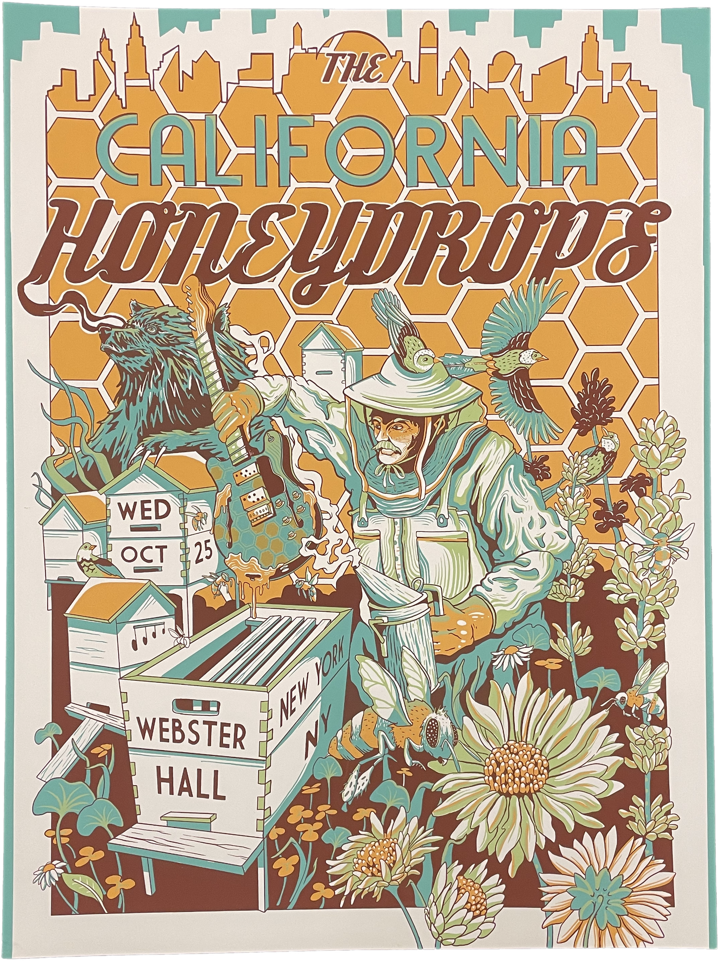 New York, NY 10/25/2023 Tour Poster