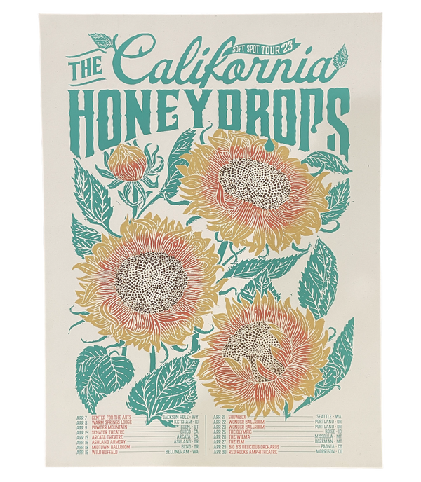 california honeydrops tour 2023