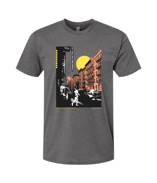 Street People Tee (Heather Dark Gray)