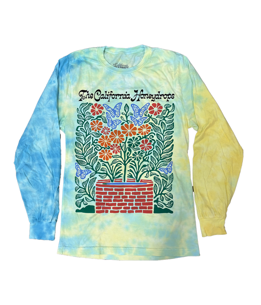 Flower Pot Tie Dye Long Sleeve