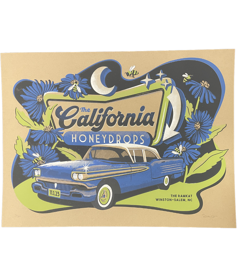 Winston Salem, NC 11/01/2023 Tour Poster