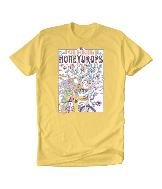 Bike Flower Tee (Yellow)