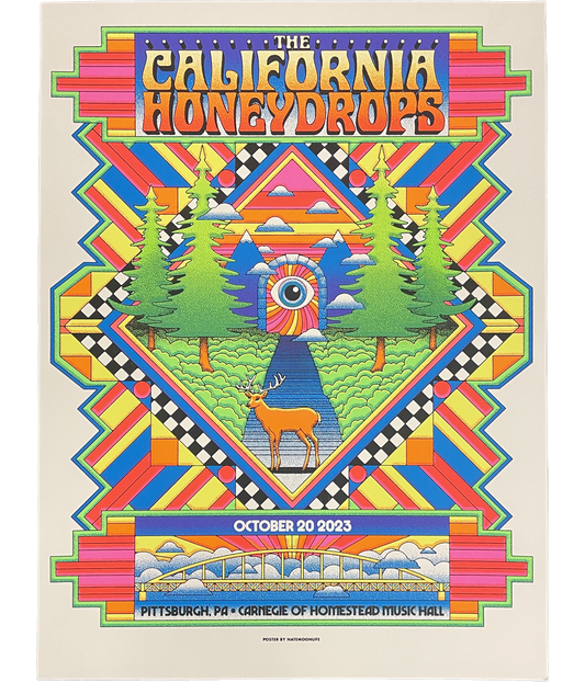 Pittsburg, PA 10/20/2023 Tour Poster