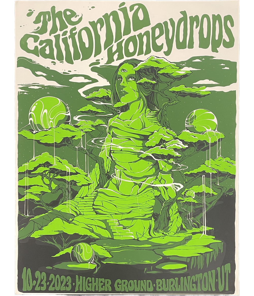 Burlington, UT 10/23/2023 Tour Poster