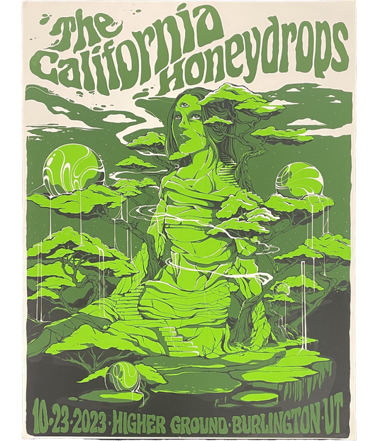 Burlington, UT 10/23/2023 Tour Poster