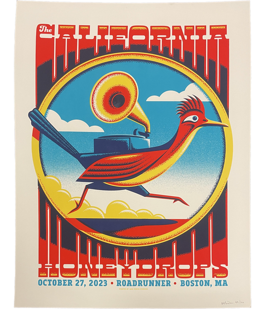 BOSTON, MA 10/27/2023 Tour Poster