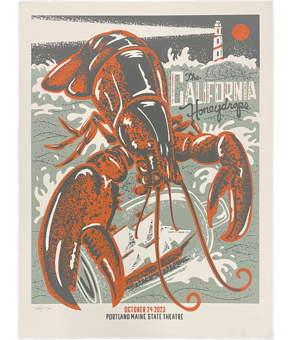 Portland, ME 10/24/2023 Tour Poster