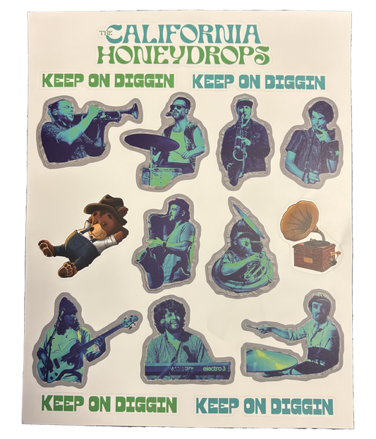 Keep On Diggin Sticker Sheet