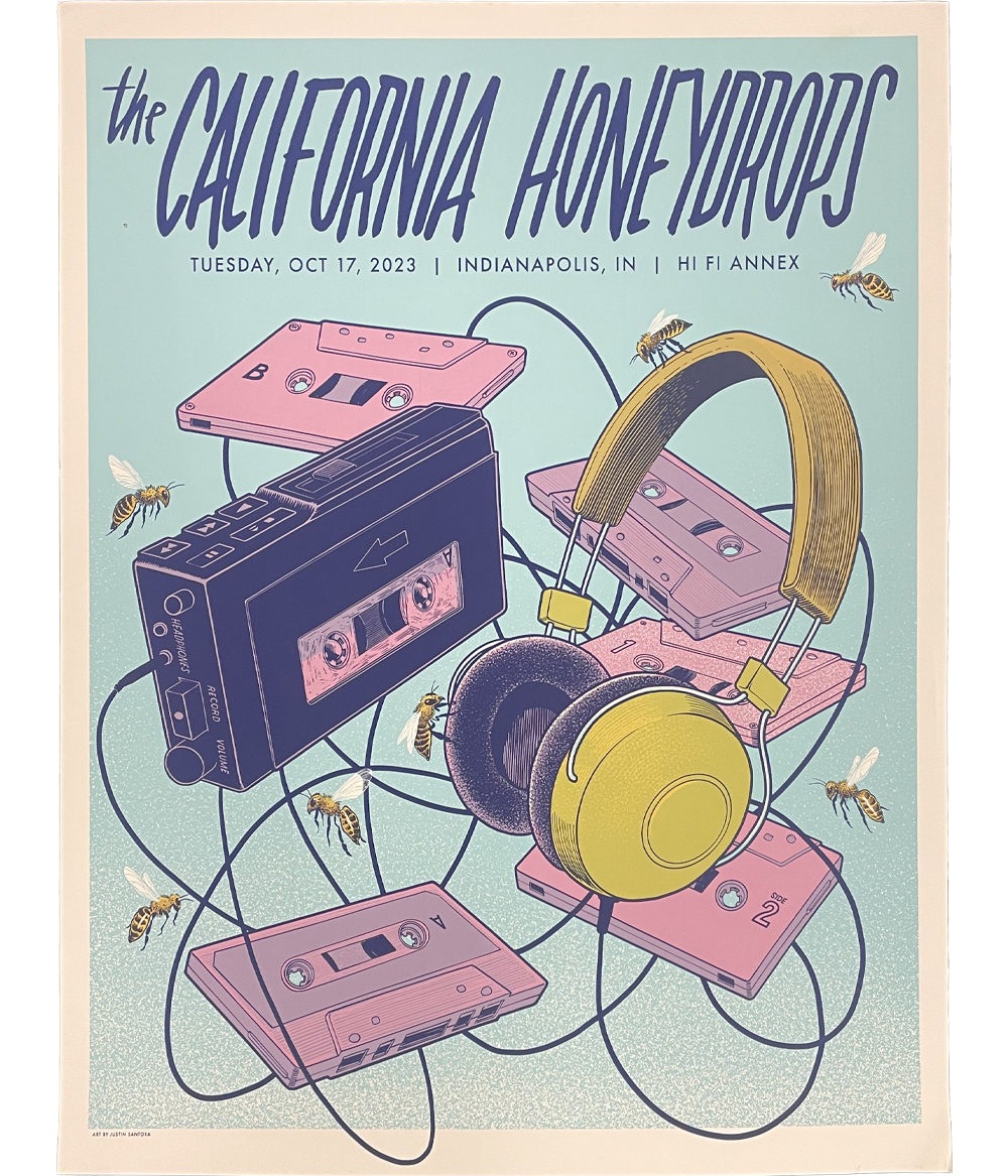 Indianapolis,IN 10/17/2023 Tour Poster