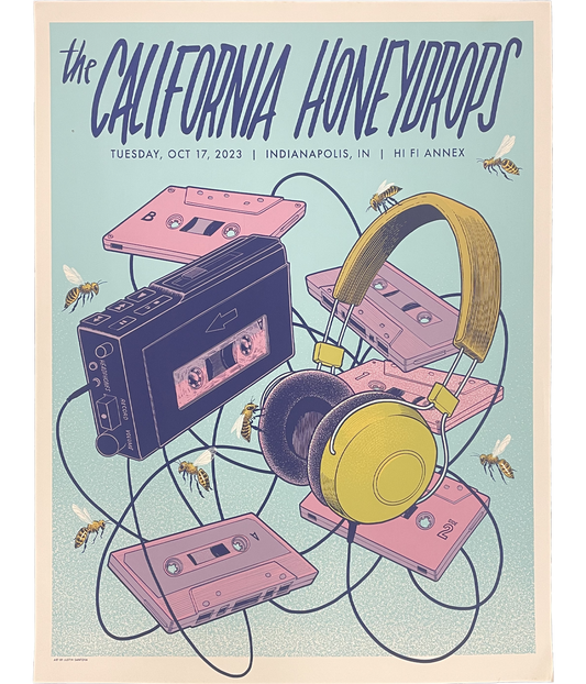 Indianapolis,IN 10/17/2023 Tour Poster