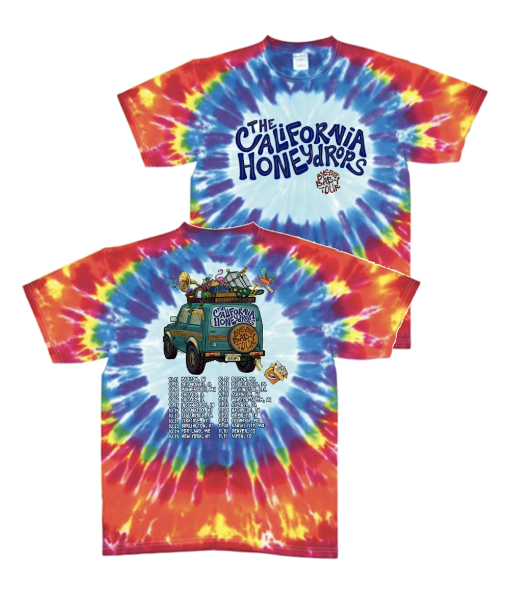 Bye Bye Baby Tour Tee (Tie Dye)
